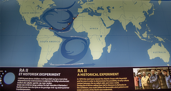exposición museo Kontiki Oslo