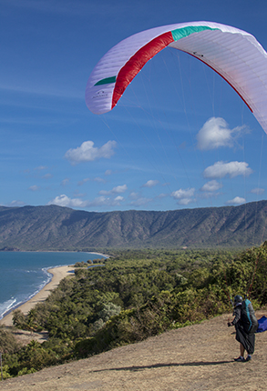 parapente en Queensland
