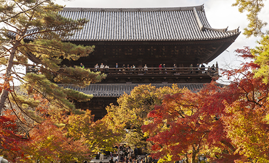 nanzenji temple balcon kioto