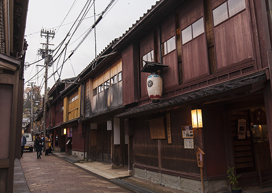 barrio geishas Kanazawa