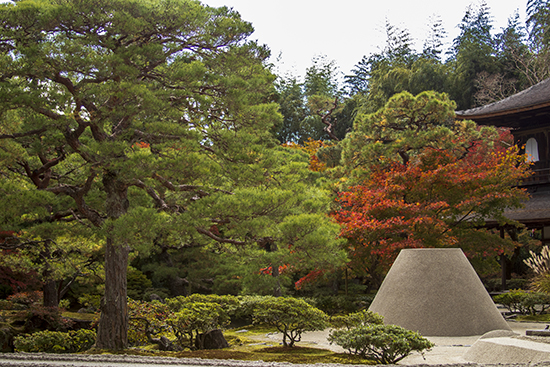 jardin zen templo de plata Kioto japon