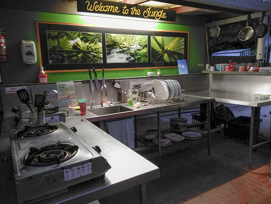 area comun camping en Cape tribulation