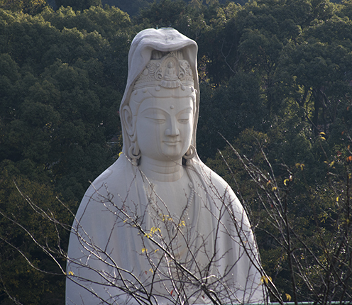 escultura Buda en Kioto