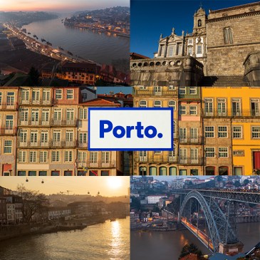 collage turismo en oporto