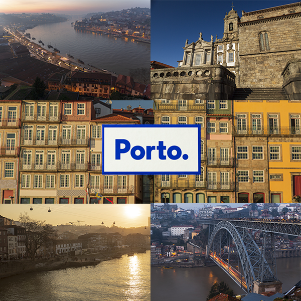 collage turismo en oporto