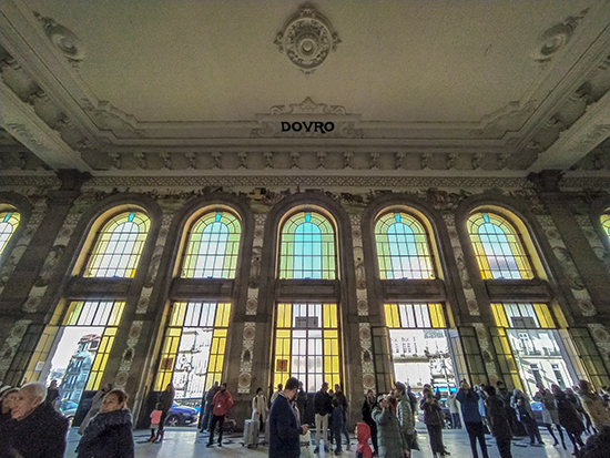 interior estación San bento Oporto