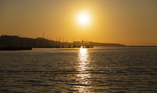 atardecer en Oporto