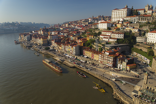vistas desde puente de don Luis oporto