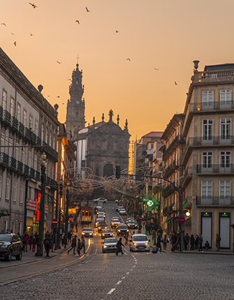 iglesia y torre de los clérigos oporto