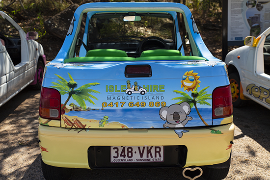 alquilar coche descapotable Magnetic Island