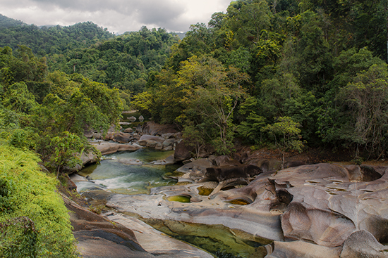 Babinda falls Australia