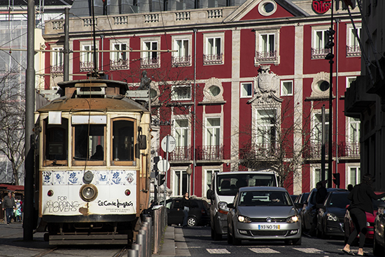 Tranvía en Oporto