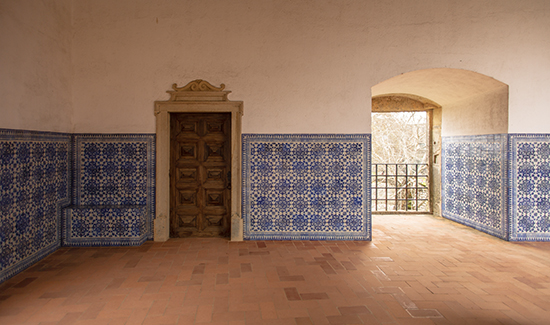 Claustro azul convento de cristo