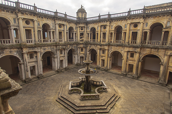 Claustro principal. Convento de Cristo