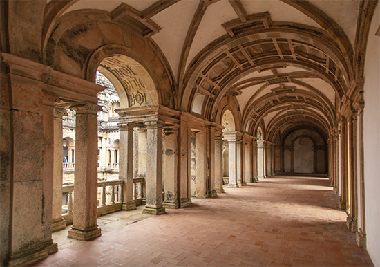 claustro principal. convento de cristo