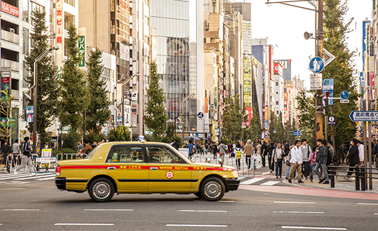 taxis en Tokio