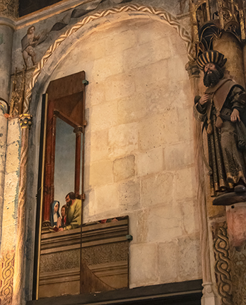 Retablo. Charola. Convento de Cristo