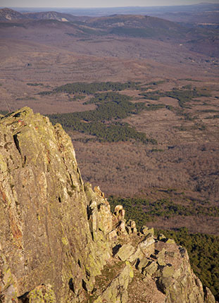 Vistas desde la Peña de Francia