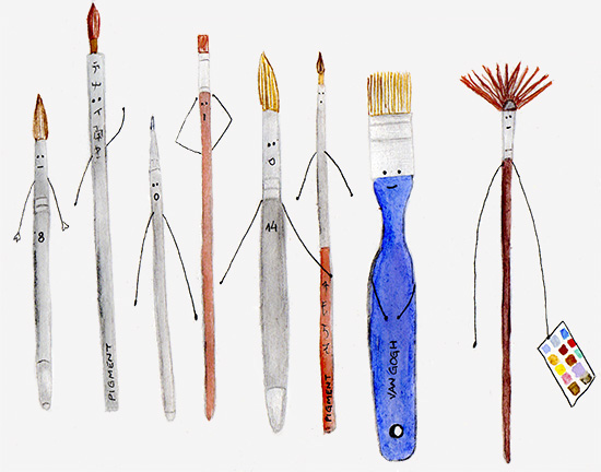 brushs cartoon te cuento de viajes