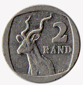 kudu moneda rand sudafrica