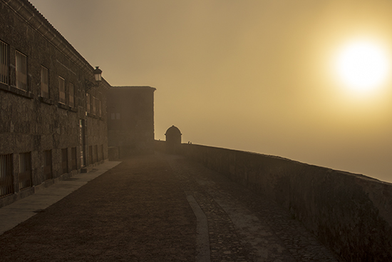 amanecer en Ciudad Rodrigo, Salamanca