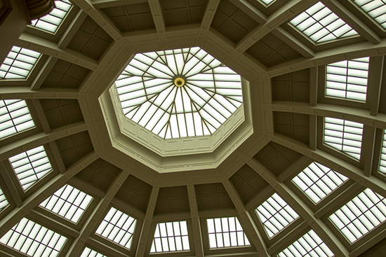 Cúpula Domo biblioteca Melbourne Australia