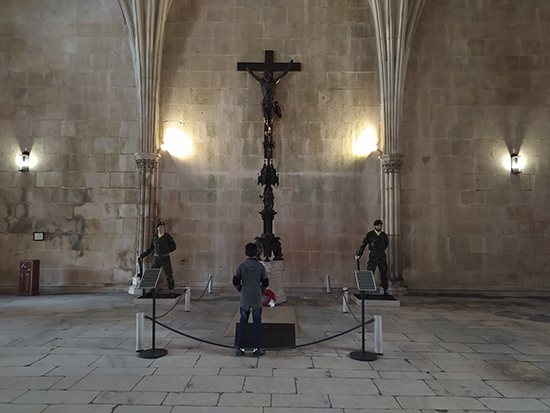 cambio de guardia monasterio de Batalha