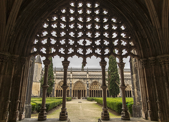 detalle claustro monasterio de Batalha