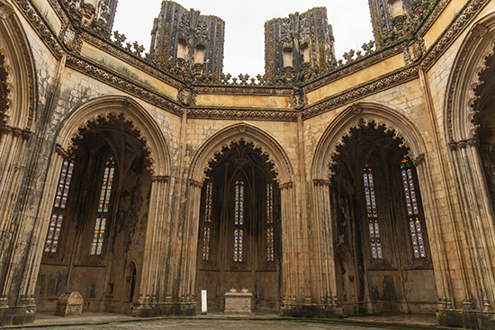 capillas inacabadas monasterio de Batalha