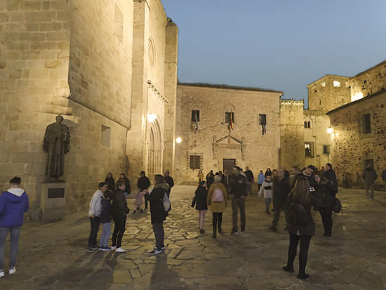 Plaza de Sta. María Cáceres