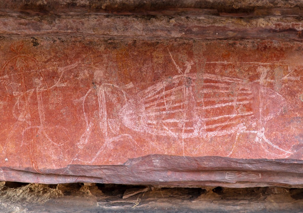 Pinturas aborígenes australianas, Ubirr 