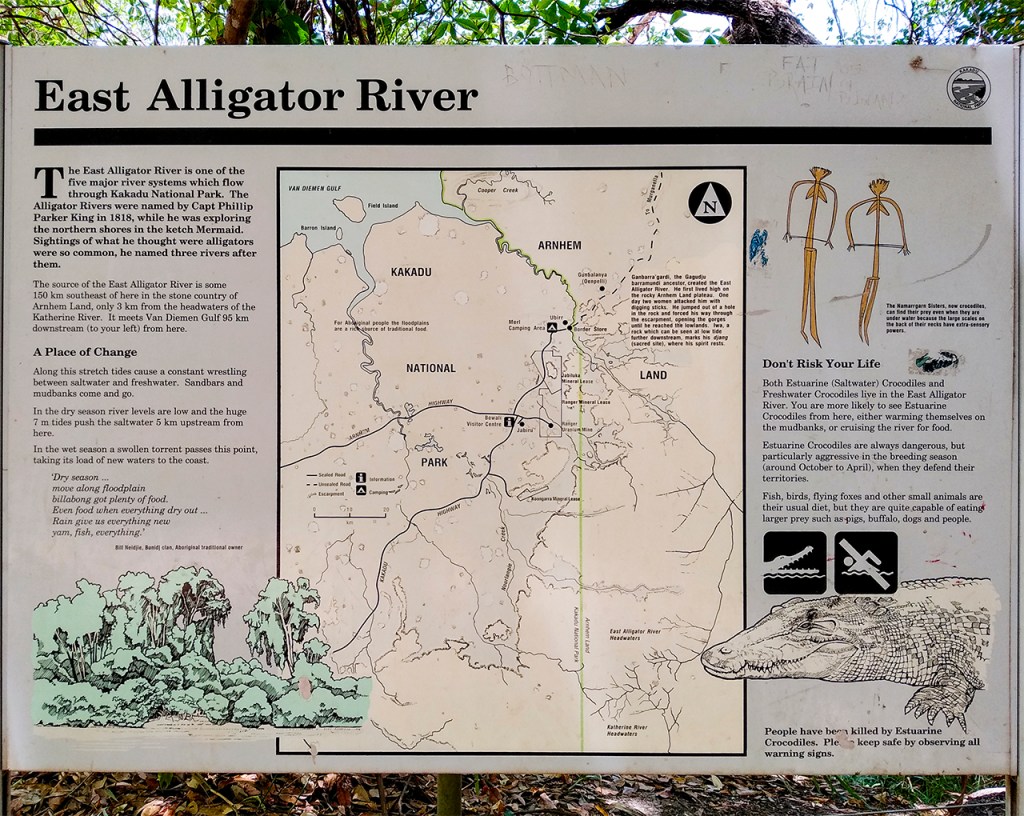 paneles informativos Norte de Australia.
Te cuento de viajes
